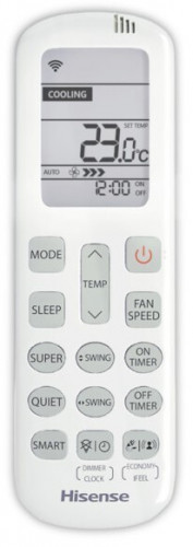 Инверторный кондиционер Hisense AS-13UW4RVETG00(R) Инверторный кондиционер Hisense AS-13UW4RVETG00(R)