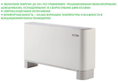 Напольно-потолочный фанкойл до 12 кВт Aermec FCXI 84 AS Напольно-потолочный фанкойл до 12 кВт Aermec FCXI 84 AS
