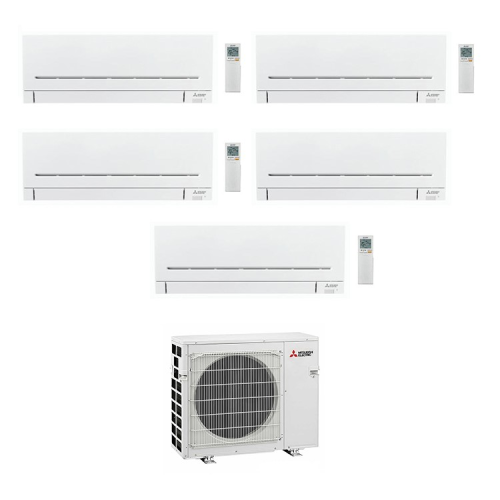 Инверторная мульти сплит-система на 5 комнат на 5 комнат Mitsubishi Electric MXZ-5E102VA + MSZ-AP20VG*4 + MSZ-AP35VGK Инверторная мульти сплит-система на 5 комнат на 5 комнат Mitsubishi Electric MXZ-5E102VA + MSZ-AP20VG*4 + MSZ-AP35VGK