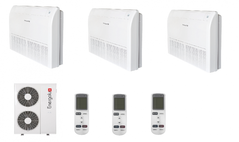 Инверторная мульти сплит-система на 3 комнаты Energolux SAM27M1-AI/3 + SACF12M1-AI*3