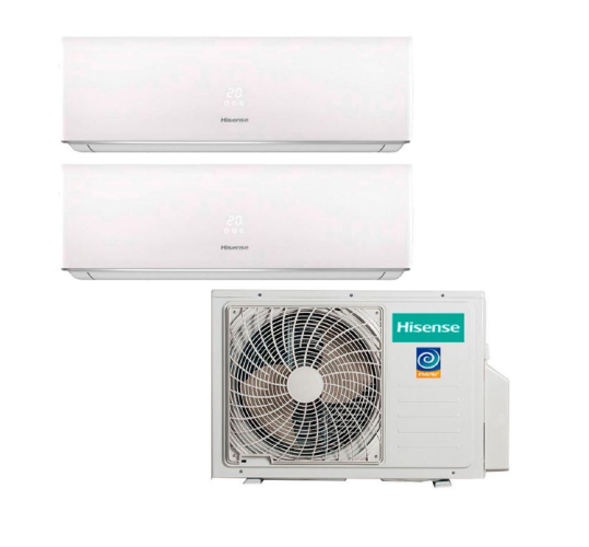 Инверторная мульти сплит-система на 2 комнаты Hisense AMW2-16U4SGC1 + AMS-09UR4SVEDB65*2 Инверторная мульти сплит-система на 2 комнаты Hisense AMW2-16U4SGC1 + AMS-09UR4SVEDB65*2