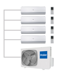 Инверторная мульти сплит-система на 4 комнаты Haier 4U26HS1ERA + AS07BS4HRA*4 Инверторная мульти сплит-система на 4 комнаты Haier 4U26HS1ERA + AS07BS4HRA*4