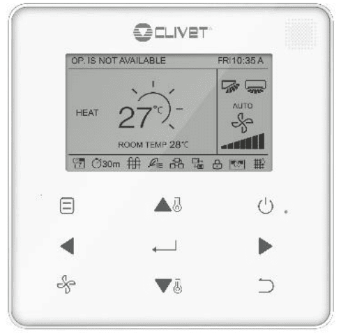 Канальная VRF система Clivet CNT2-2-XMi_D90(AC)