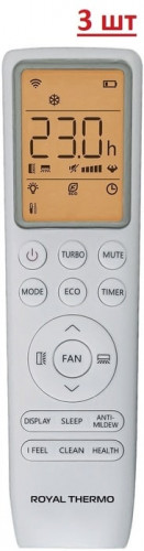 Мульти сплит-система на 3 комнаты Royal Thermo RTFMO-27HN8/RTFMI-09HN8/black*3 Мульти сплит-система на 3 комнаты Royal Thermo RTFMO-27HN8/RTFMI-09HN8/black*3