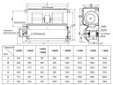 Промышленный кондиционер канальный фанкойл General Climate GDU-W-14DR Промышленный кондиционер канальный фанкойл General Climate GDU-W-14DR