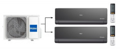 Мульти сплит-система на 2 комнаты Haier Lightera 2U40S2SM1FA/AS09NS6ERA-B*2шт Мульти сплит-система на 2 комнаты Haier Lightera 2U40S2SM1FA/AS09NS6ERA-B*2шт