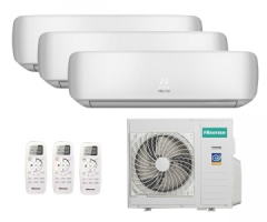 Мульти сплит-система на 3 комнаты Hisense AMW3-24U4SZD + AMS-09UR4SVETG67*3 Мульти сплит-система на 3 комнаты Hisense AMW3-24U4SZD + AMS-09UR4SVETG67*3