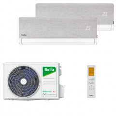 Мульти сплит система на 2 комнаты Ballu BSNI-FM/in-10HN8_V1/EU x 2 / BM2OI-FM/out-18HN8_V1/EU-img-1 Мульти сплит система на 2 комнаты Ballu BSNI-FM/in-10HN8_V1/EU x 2 / BM2OI-FM/out-18HN8_V1/EU-img-1