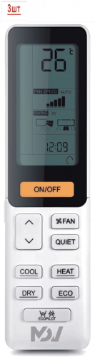 Кассетная мульти-сплит система Mdv MDQ4A-48HRAN1/MDQ4A-48HRAN1/MDOUB-96HD1N1