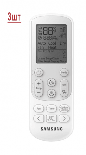 Мульти сплит-система на 3 комнаты Samsung Free Match AJ068TXJ3KH/EA/AJ025TNTDKH/EA*3