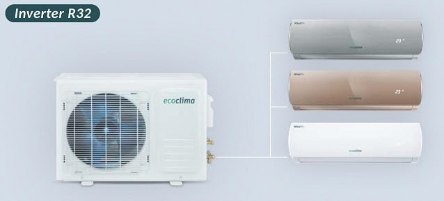 Внешний блок мульти сплит-системы на 3 комнаты Ecoclima Multi line R32 Free Match СM3-H22/4DR2 Внешний блок мульти сплит-системы на 3 комнаты Ecoclima Multi line R32 Free Match СM3-H22/4DR2
