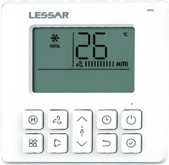 Кассетный кондиционер Lessar LS-HE12BCWE2/LU-HE12UWE2/LZ-B4CUB Кассетный кондиционер Lessar LS-HE12BCWE2/LU-HE12UWE2/LZ-B4CUB