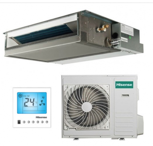 Канальный кондиционер Hisense AUD-24HX4SLH1/AUW-24H4SF(-40) Канальный кондиционер Hisense AUD-24HX4SLH1/AUW-24H4SF(-40)