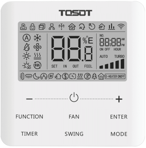 Кассетный кондиционер Tosot T60H-ILCA/I/TF06P-LC/T60H-ILUA/O