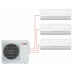 Инверторная мульти сплит-система на 3 комнаты Mitsubishi Electric MXZ-3HJ50VA-ER1 + MSZ-HJ25VA-ER1*2 + MSZ-HJ35VA-ER1 Инверторная мульти сплит-система на 3 комнаты Mitsubishi Electric MXZ-3HJ50VA-ER1 + MSZ-HJ25VA-ER1*2 + MSZ-HJ35VA-ER1