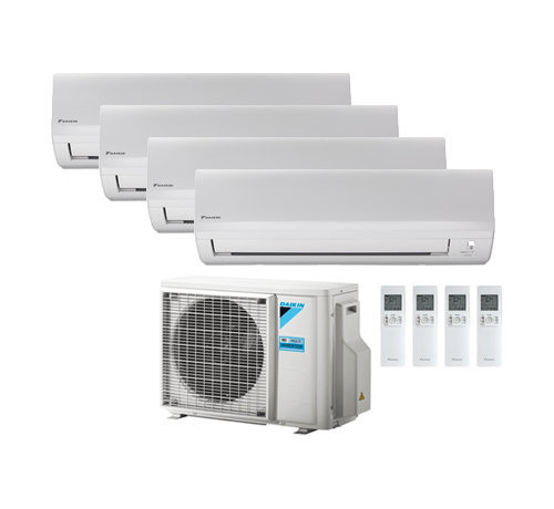 Инверторная мульти сплит-система на 4 комнаты Daikin 4MXS68F + ATXP25M*4