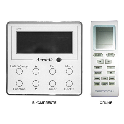 Кассетный фанкойл до 3.5 кВт Aeronik AFP 51 XD/A-K с панелью TC06 Кассетный фанкойл до 3.5 кВт Aeronik AFP 51 XD/A-K с панелью TC06