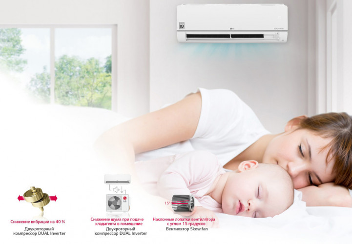 Инверторный кондиционер Lg PC12SQ Инверторный кондиционер Lg PC12SQ