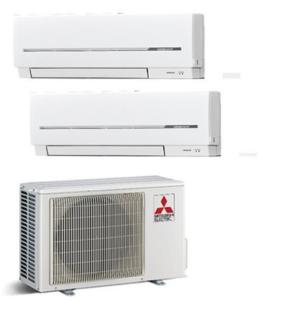 Инверторная мульти сплит-система на 2 комнаты Mitsubishi Electric MXZ-2D33VA + MSZ-AP20VG*2 Инверторная мульти сплит-система на 2 комнаты Mitsubishi Electric MXZ-2D33VA + MSZ-AP20VG*2