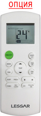 Канальный фанкойл до 8 кВт Lessar LSF-800DG42H Канальный фанкойл до 8 кВт Lessar LSF-800DG42H