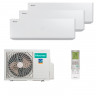 Мульти сплит система на 3 комнаты Hisense AS-10UW4RXVQH01AG x 3 / AMW3-18U4RJC