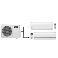 Мульти сплит-система на 2 комнаты Panasonic Free Multi CU-2E18PBD/CS-E9RKDW*2шт Мульти сплит-система на 2 комнаты Panasonic Free Multi CU-2E18PBD/CS-E9RKDW*2шт