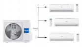 Мульти сплит-система на 3 комнаты Haier Leader Super Match 3U70S2SR5FA/AS07TS6HRA-M*3шт