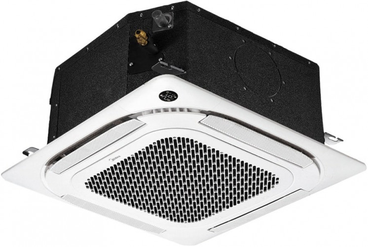 Кассетный кондиционер Midea MCA4U-12HRFNX-Q(GA)/MOX230-12HFN8-Q(GA)/T-MBQ4-03AWD