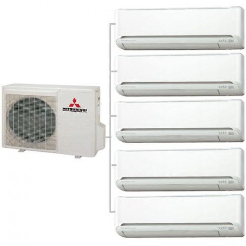 Инверторная мульти сплит-система Mitsubishi Electric MXZ-5F102VF + MSZ-SF25VE*5 Инверторная мульти сплит-система Mitsubishi Electric MXZ-5F102VF + MSZ-SF25VE*5