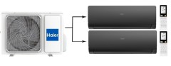 Мульти сплит-система на 2 комнаты Haier Flexis Super Match 2U40S2SM1FA/AS25S2SF2FA-B*2шт Мульти сплит-система на 2 комнаты Haier Flexis Super Match 2U40S2SM1FA/AS25S2SF2FA-B*2шт