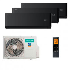 Мульти сплит система на 3 комнаты Hisense AMS-09UW4RYCHB00(B) x 3 / AMW3-18U4RJA-img-1