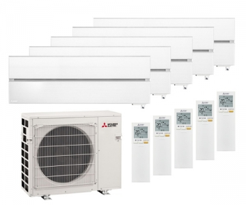 Инверторная мульти сплит-система Mitsubishi Electric MXZ-5F102VF + MSZ-LN25VGW*5