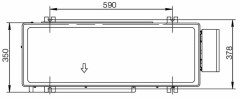 Кассетный кондиционер Excon CR-01-1622 Кассетный кондиционер Excon CR-01-1622
