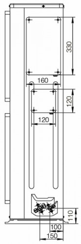 Кассетный кондиционер Excon CR-01-1622