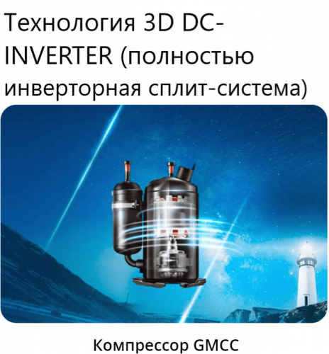 Внешний блок мульти сплит-системы на 4 комнаты Mdv Free match MD4O-36HFN8