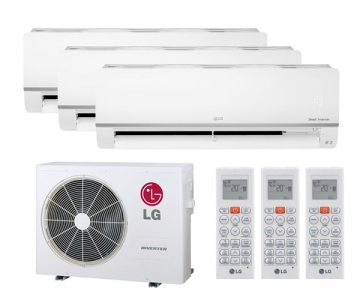 Инверторная мульти сплит-система на 3 комнаты LG MU3M19.UE4R0 + PM09SP.NSJR0*3