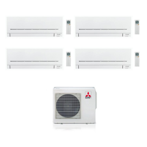 Инверторная мульти сплит-система на 4 комнаты Mitsubishi Electric MXZ-4E72VA + MSZ-SF20VA*4