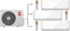 Мульти сплит-система на 3 комнаты Royal Thermo RTFMO-21HN8/RTFMI-07HN8/white*3 Мульти сплит-система на 3 комнаты Royal Thermo RTFMO-21HN8/RTFMI-07HN8/white*3