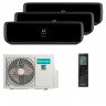 Мульти сплит система на 3 комнаты Hisense AMS-09UW4RVETG00(B) x 2 + AMS-12UW4RVETG00(B) / AMW3-24U4RJC