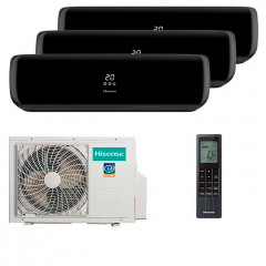 Мульти сплит система на 3 комнаты Hisense AMS-09UW4RVETG00(B) x 2 + AMS-12UW4RVETG00(B) / AMW3-24U4RJC-img-1