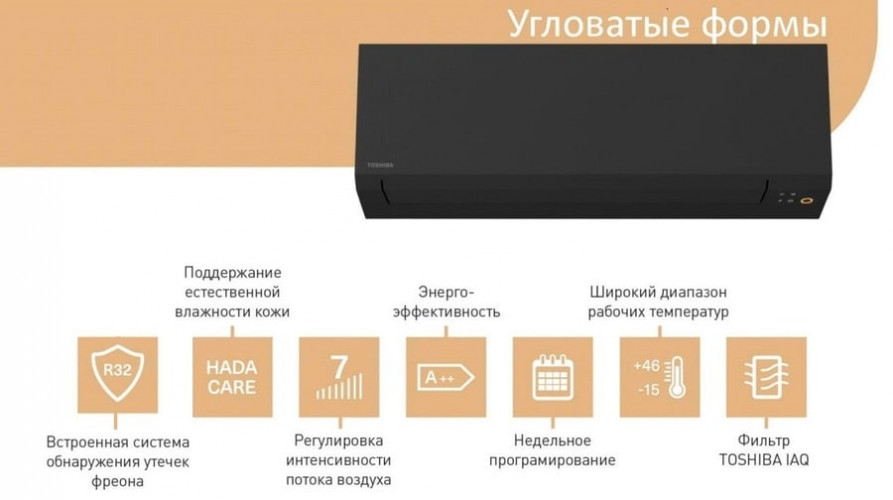 Настенный внутренний блок мульти сплит-системы Toshiba RAS-B16G3KVSGB-E Настенный внутренний блок мульти сплит-системы Toshiba RAS-B16G3KVSGB-E