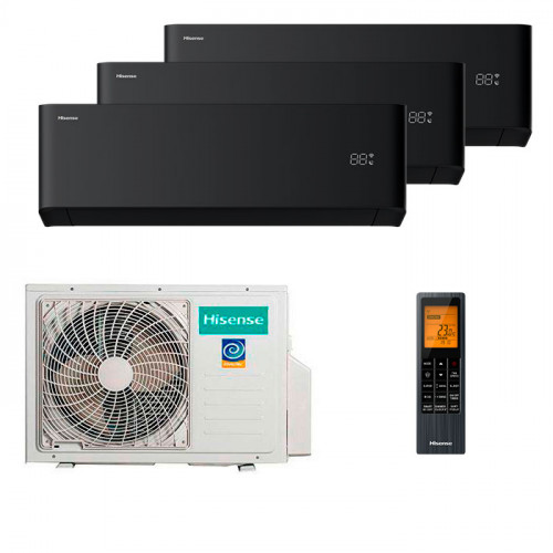 Мульти сплит система на 3 комнаты Hisense AMS-09UW4RYCHB00(B) x 3 / AMW3-24U4RJC