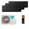 Мульти сплит система на 3 комнаты Hisense AMS-09UW4RYCHB00(B) x 3 / AMW3-24U4RJC