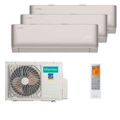Мульти сплит система на 3 комнаты Hisense AMS-09UW4RYCHD00(C) x 3 / AMW3-24U4RJC-img-1