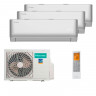 Мульти сплит система на 3 комнаты Hisense AMS-09UW4RYCHD00(S) x 3 / AMW3-24U4RJC