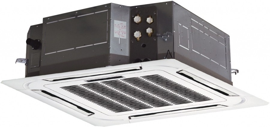 Промышленный кондиционер фанкойл кассетный Kitano KP-Ume II-4W4P-85 Промышленный кондиционер фанкойл кассетный Kitano KP-Ume II-4W4P-85