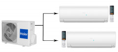 Мульти сплит-система на 2 комнаты Haier Flexis Super Match 2U40S2SM1FA/AS25S2SF1FA-W/AS35S2SF1FA-W Мульти сплит-система на 2 комнаты Haier Flexis Super Match 2U40S2SM1FA/AS25S2SF1FA-W/AS35S2SF1FA-W