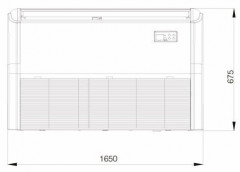 Напольно-потолочный кондиционер Excon CR-01-1622 Напольно-потолочный кондиционер Excon CR-01-1622