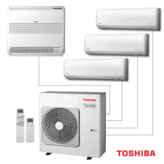 Внешний блок мульти сплит-системы на 4 комнаты Toshiba RAS-4M27G3AVG-E Внешний блок мульти сплит-системы на 4 комнаты Toshiba RAS-4M27G3AVG-E