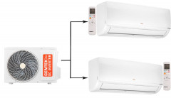Мульти сплит-система Centek CT-66AM2-H18/4DR3C/CT-66AMWM-H09/4R3B(FX)*2 Мульти сплит-система Centek CT-66AM2-H18/4DR3C/CT-66AMWM-H09/4R3B(FX)*2